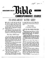 AC Bible Corr Course Lesson 37 (1965)